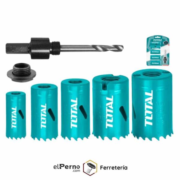 JUEGO DE COPAS DE SIERRA BIMETAL TOTAL
